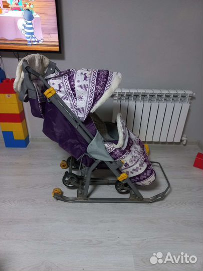 Коляска санки