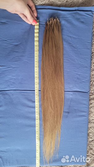 Волосы для наращивания славянка 60 см