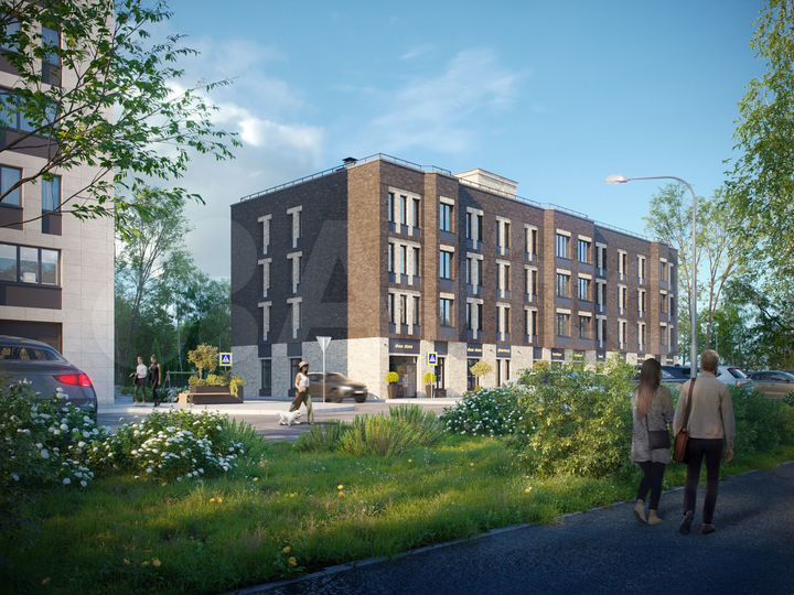 1-к. квартира, 37,8 м², 3/4 эт.