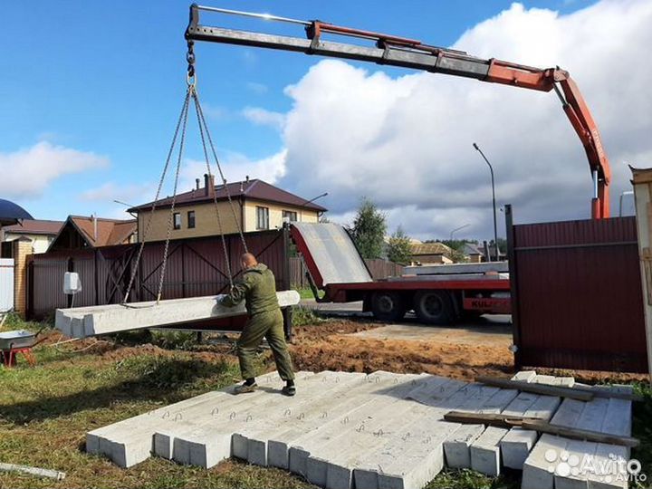 Железобетонные сваи. Бетонные сваи