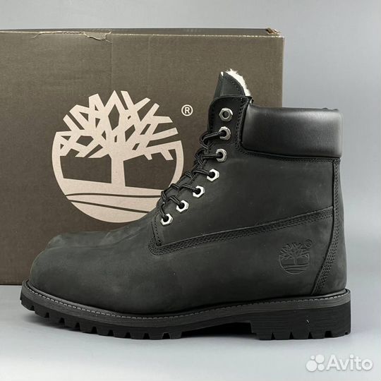 Теплые Timberland с мехом