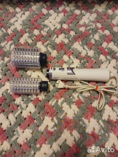 Фен щетка вращающаяся Philips VolumeBrush Ionic