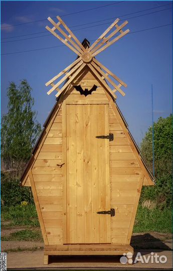 Дачный туалет с установкой BAG336