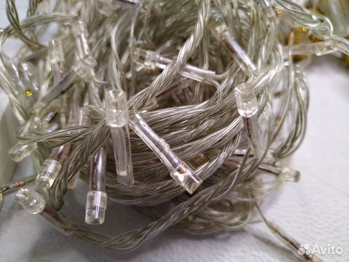 Гирлянда елочная шары светодиоды диоды