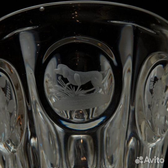 Хрустальный бокал Франция 19 век