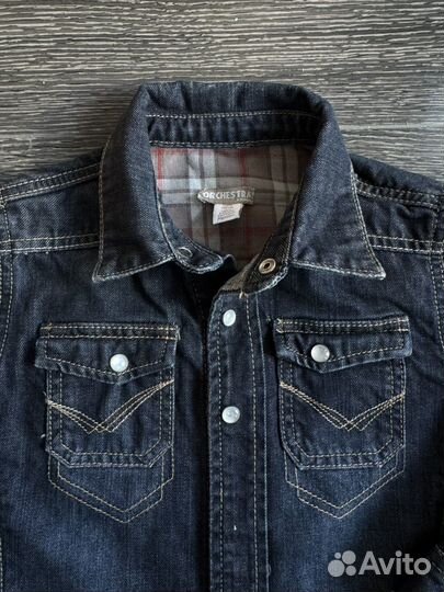 Джинсовая куртка orchestra 110 см