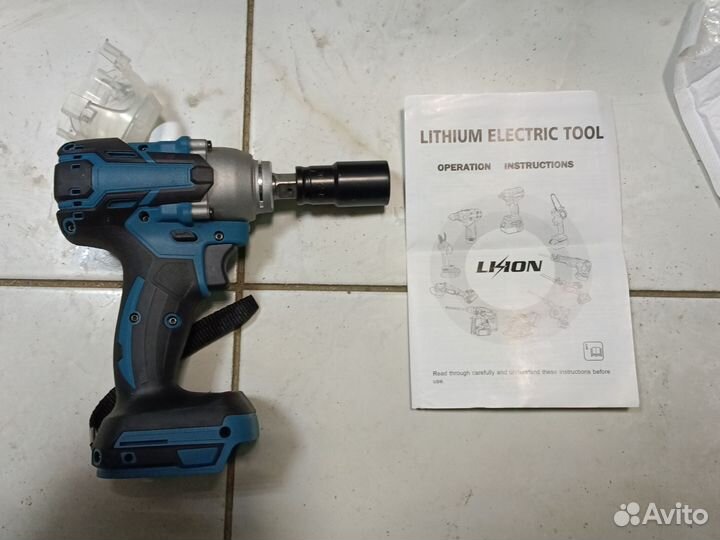 Гайковерт ударный аккумуляторный