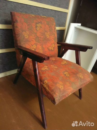 Кресло винтажное СССР