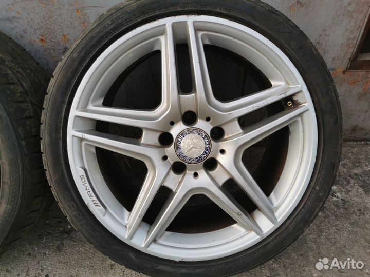 Диски AMG разноширы, W212, CLS218 Мерседес R18