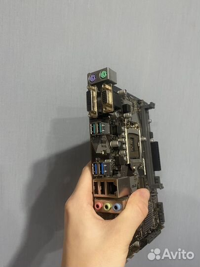 Материнская плата 1151v2 Asus prime b360m-k