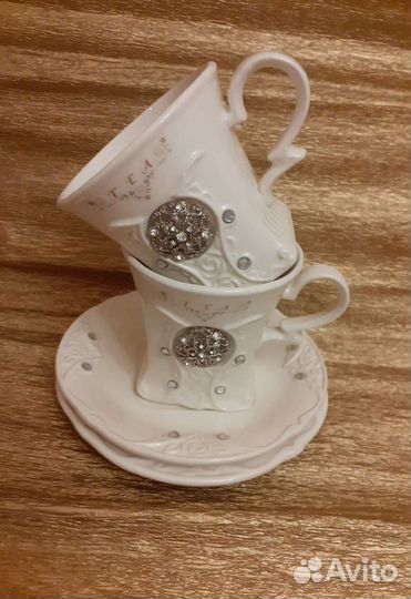 Чашка чайная 2шт. /новый/керамика/ 150 мл