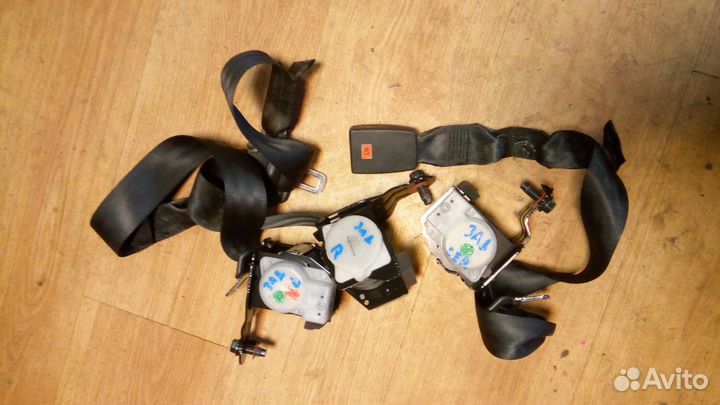 Задние ремни безопастности Hyundai solaris 1