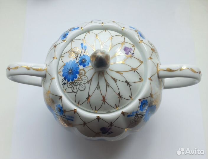 Сахарница фарфор СССР лфз