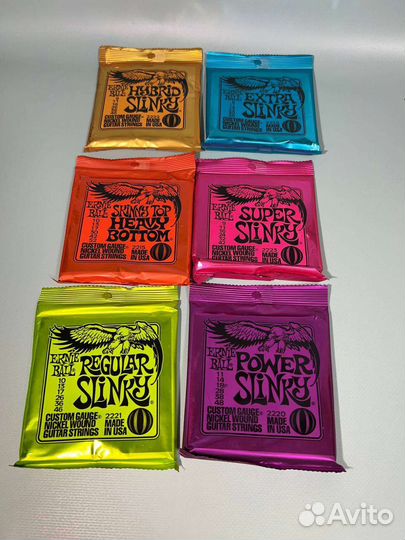 Струны для электрогитары Ernie Ball