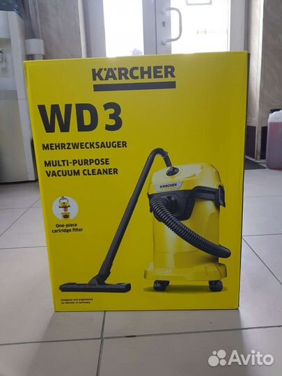 Пылесос karcher wd3