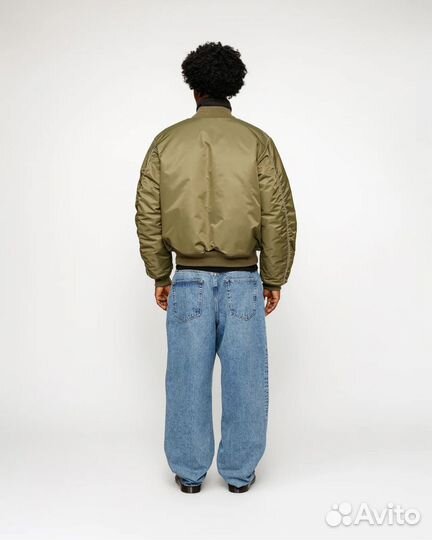 Джинсы Stussy BIG OL Washed Blue