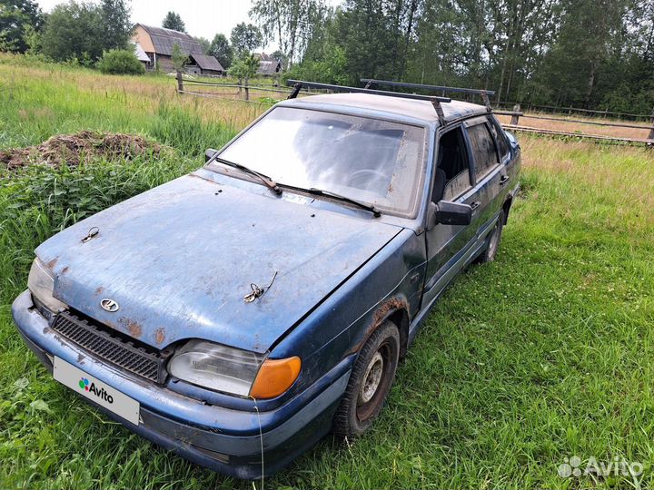 ВАЗ 2115 Samara 1.5 МТ, 2004, битый, 130 000 км
