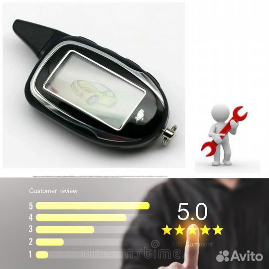 Брелок сигнализации starline a 9