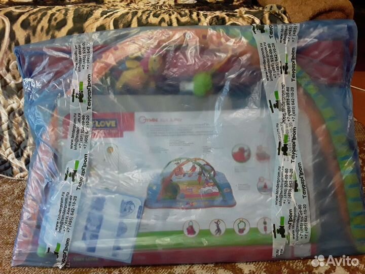 Развивающий коврик tiny love