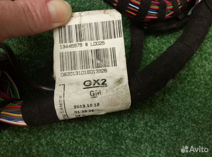 Проводка (коса) торпедо для Opel Astra J (2009—201