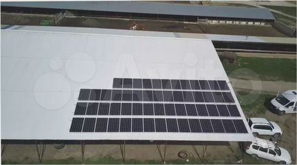Комплект солнечных панелей с установкой