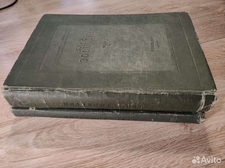 Курс зоологии в двух томах 1938 год