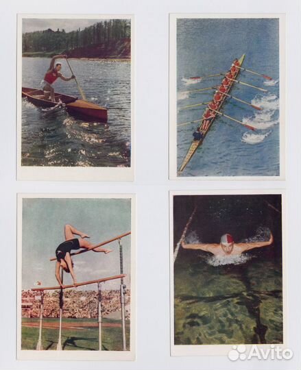 СССР набор Советский спорт 1956 чистые соцреализм