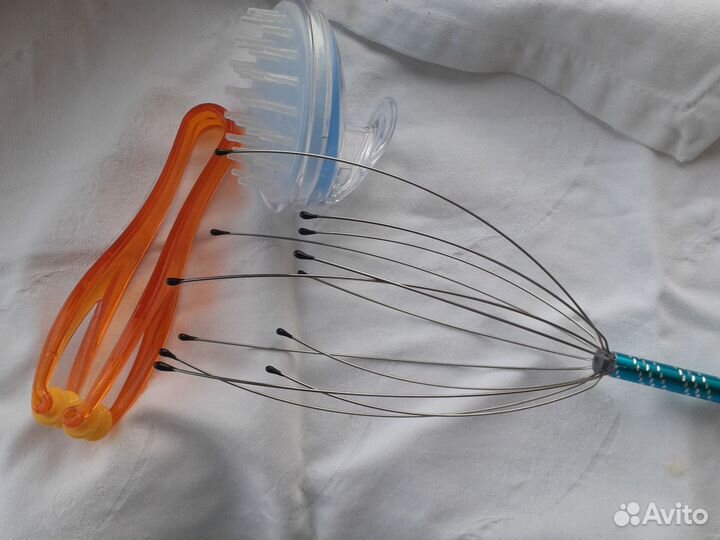 Для массажа головы, пальцев, тела. 3 предмет