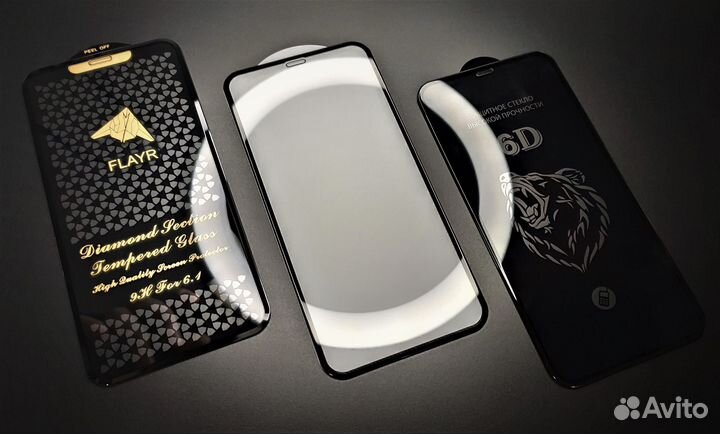 Защитные стекла пленки на разные модели телефонов