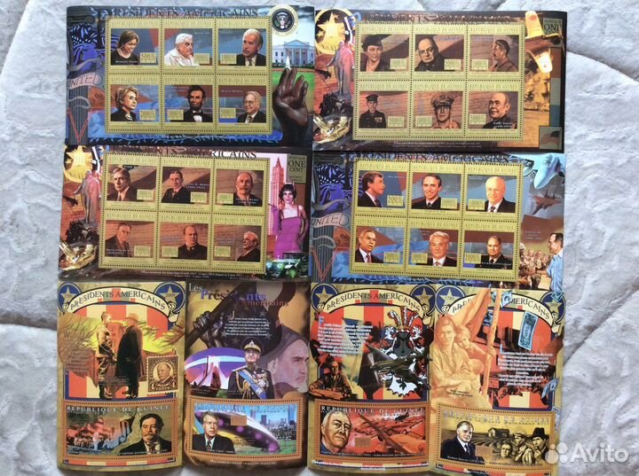 Набор 42блока. Президенты США