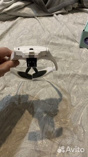 Очки лупа с подсветкой