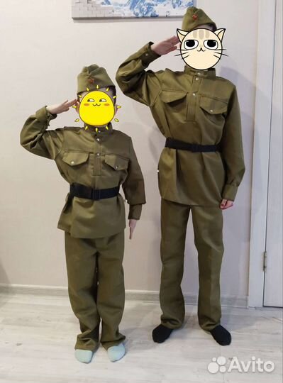 Детский военный костюм для мальчика / девочки