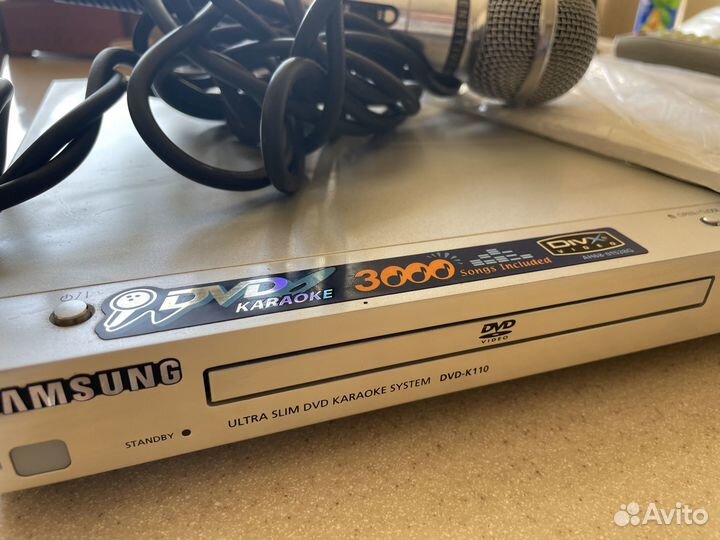 Dvd плеер с караоке samsung