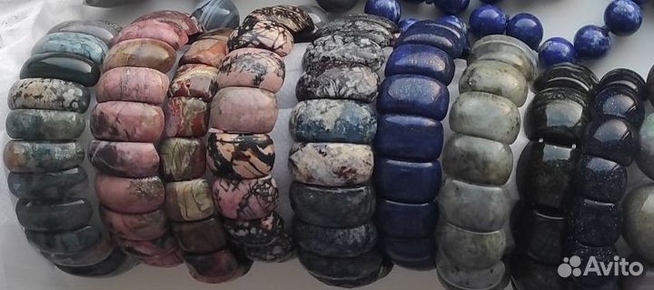 Браслеты из камней пакетом