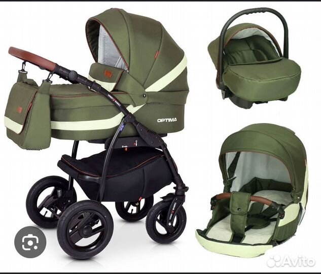 Коляска Verdi optima 3 в 1