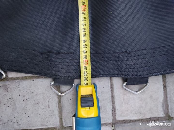 Прыжковое полотно батутное на 48 пружин