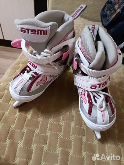 Коньки детские раздвижные 27 30