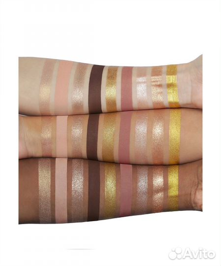 Huda beauty gold - палетка теней (оригинал)