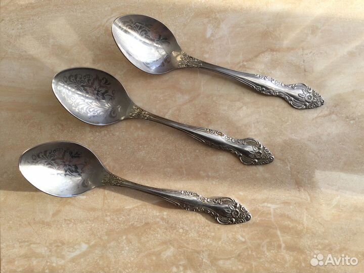 Ложки столовые нержавейка СССР бу