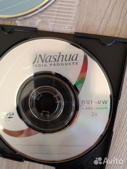 Memorex mini DVD cases, DVD-RW