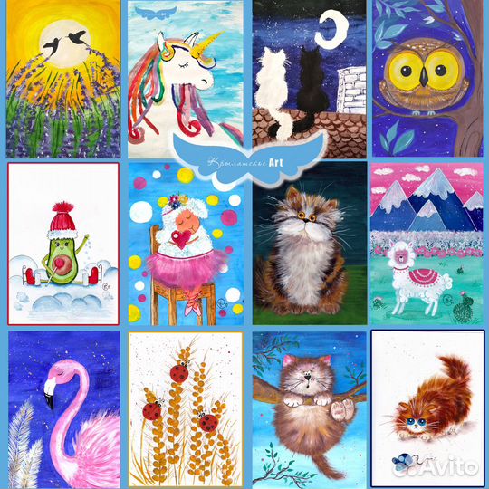 Рисование для детей, изо, студия рисования, лепка