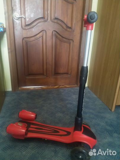 Самокат детский трехколесный бу