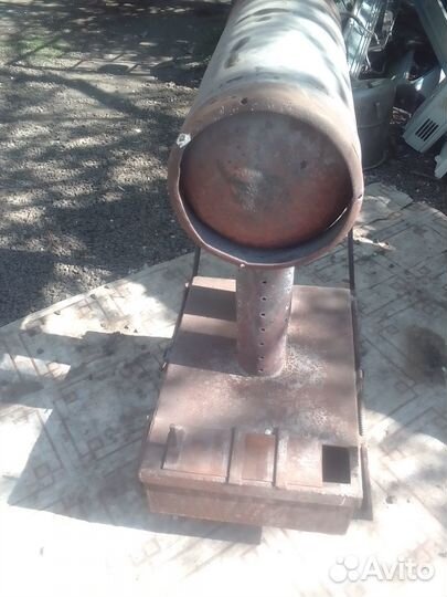 Печь на отработке