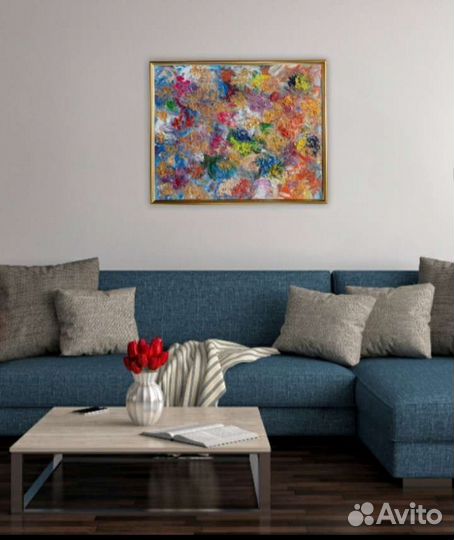 Интерьерная картина маслом на холсте