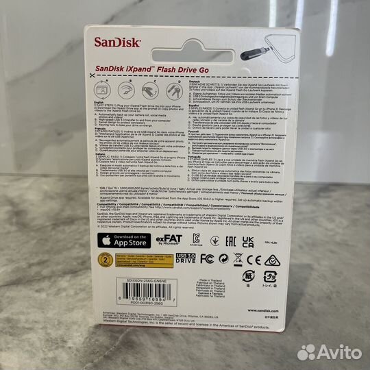 Флешка для iPhone SanDisk IXpand Flash Drive 256GB