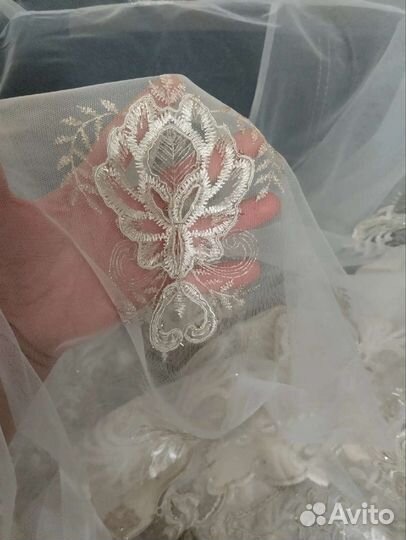 Тюль готовая новая