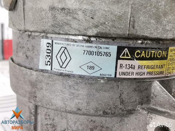 Компрессор кондиционера Renault Scenic 2 2004