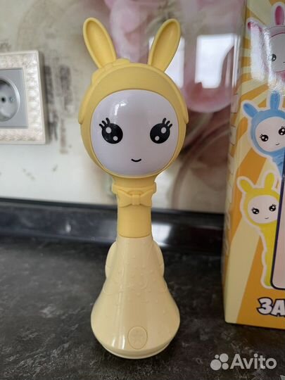 Музыкальная погремушка зайчик няня