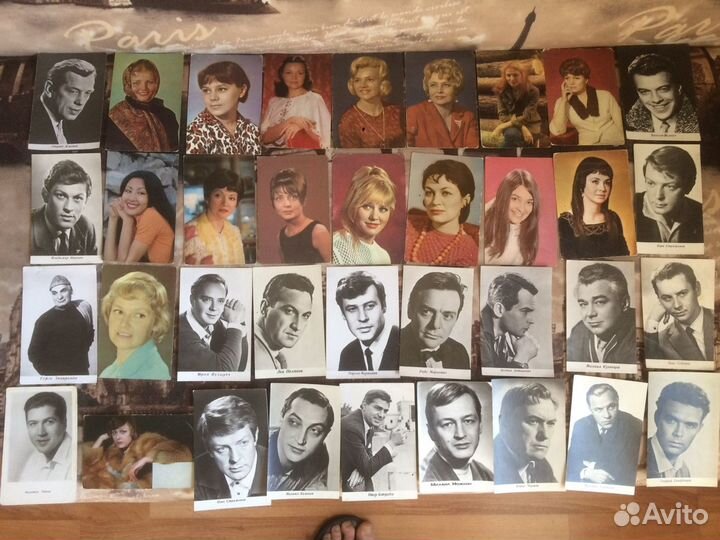 Открытки актеров СССР