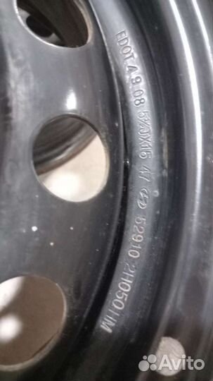 Диски 15 штамп Хендай